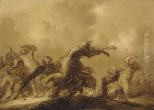 'evitez De Souffrir': Une Dispute De Gueux by Adriaen Pietersz. Van De Venne