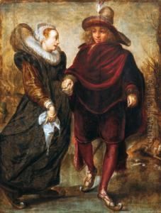 Ritratto Di Giovane Coppia Ritratto Di Giovane Coppia