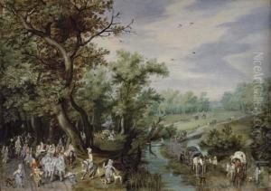 Autumn: Prince Maurits Going Out Hawking