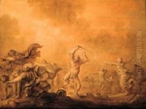 Dat Wat De Kreupelen Loopen Doet
(what Makes The Cripples Run):beggars And Cripples On The Run - En
Brunaille by Adriaen Pietersz. Van De Venne