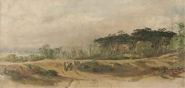 On Hampstead Heath - view 1