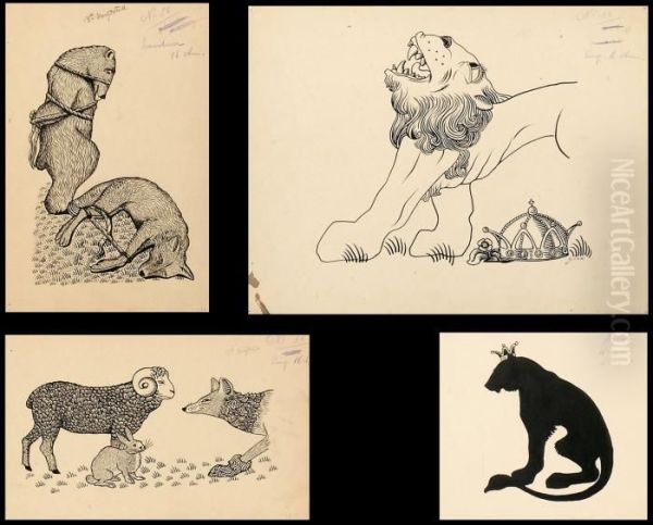 Reinaert De Vos, Schaap, Haas (1909) - view 1