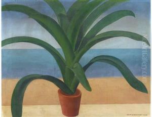A Plant by Gustave Van De Woestijne