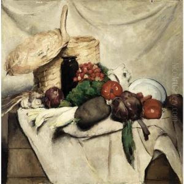 A Vegetable Still Life - view 1