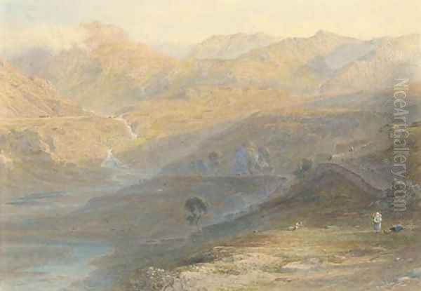 Nant Ffancon, North Wales Sunrise - view 1
