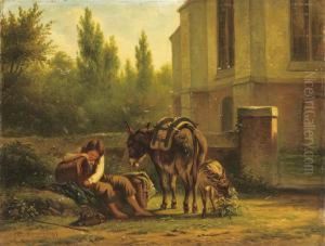 Taking A Break by Simon Van Den Berg