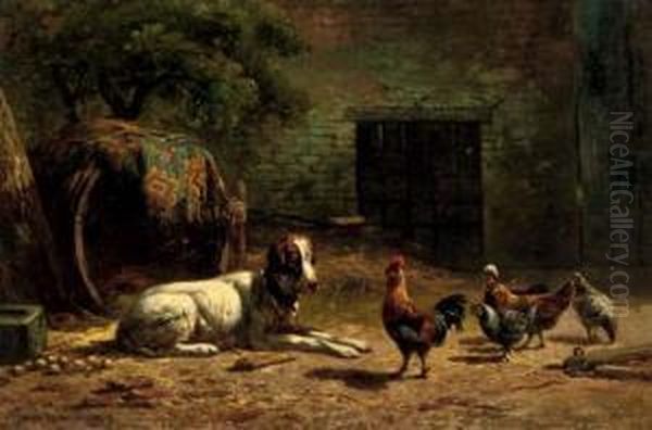 Boerderijtafereel: Farmyard Friends - view 1