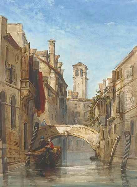 On a Venetian backwater - view 1
