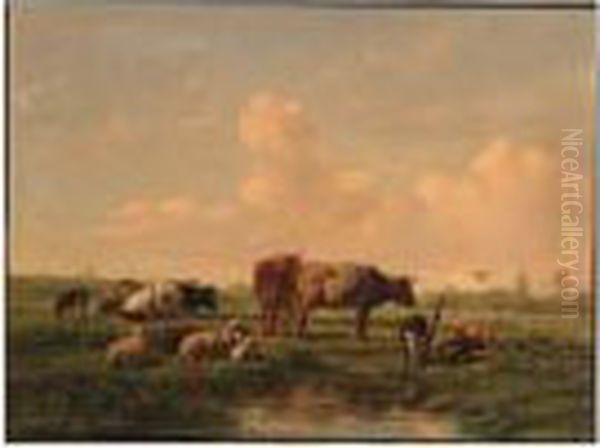 Cattle Grazing - view 1