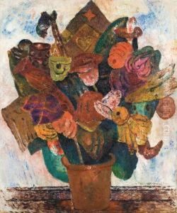 Potmet Bloemen by Frits Van Den Berghe