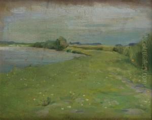 Bord De Lys Ensoleille by Frits Van Den Berghe