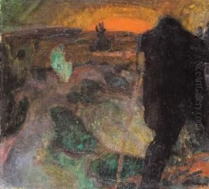 De Schilder (1916) by Frits Van Den Berghe