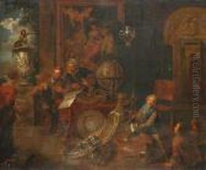An Art Shop by Balthazar Van Den Bossche