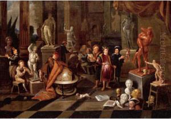 The Interior Of A Sculptor's Studio - view 1