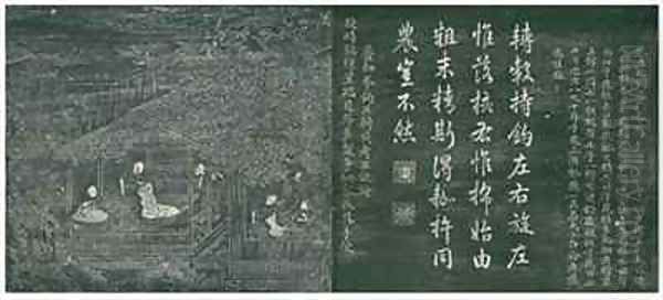 Ya he Pressing and Pitting from Yuti minhua tu - view 1