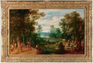 Paysage Aux Chasseurs