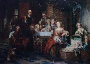 Celebrating The New Arrival by Casimir Van Den Daele