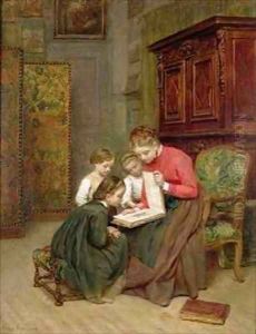 The Family Album by Charles Edouard Frere