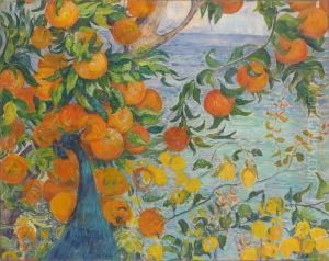 Orangers En Bord De Mer