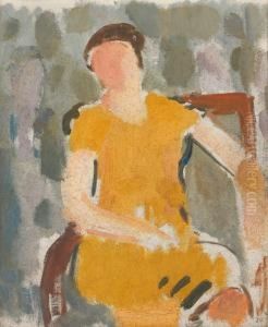 Portrait De Suzanne Janson by Jean Van Den Eeckhoudt