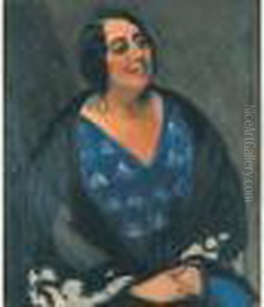 Portrait De Madeleine D'haveloose (1925) - view 1