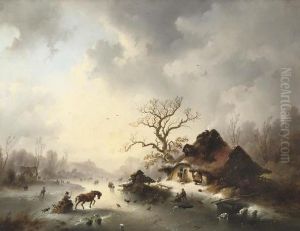A Busy Day On The Ice