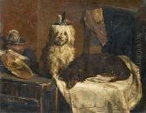 Apres La Parade by Charles van den Eycken