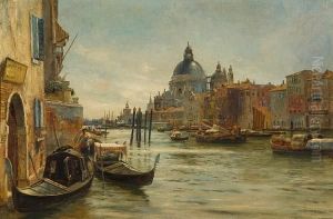 Venitian Canal Scene Venitian Canal Scene