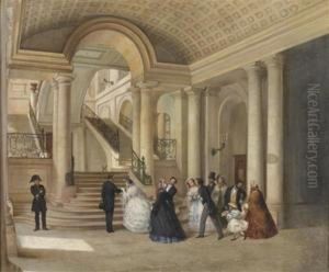 La Promenade Des Maries Au Musee Du Louvre
