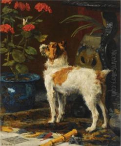 Aux Aguets by Charles van den Eycken