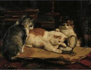 Time On Their Paws by Charles van den Eycken