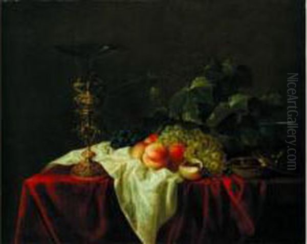Nature Morte Aux Raisins Et Peches - view 1
