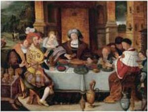 Scene De Banquet