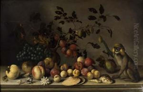 Nature Morte Aux Fruits, Aux Coquillages Et Au - view 1