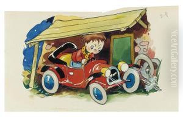 Noddy And The Old Car - view 1