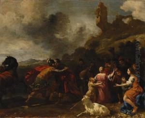 An Italianised Scene by Harmenszoon van Rijn Rembrandt