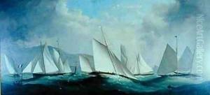 Preparing for the Start Dart Yacht Club Regatta