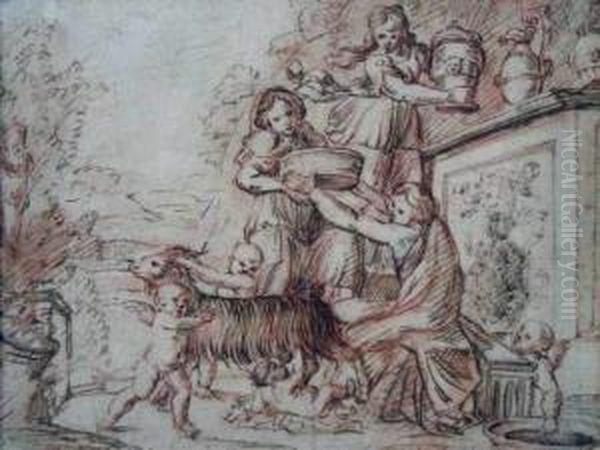 * Attribue A Adriaen Van Der Cabel - view 1