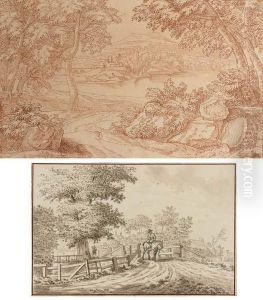 An Italianate Wooded Landscape