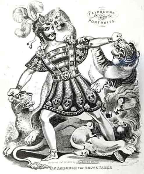Van Amburgh the Brute Tamer - view 1