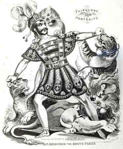 Van Amburgh the Brute Tamer by J. Fairburn