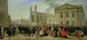 Degree Morning at Cambridge in 1863 Degree Morning at Cambridge in 1863