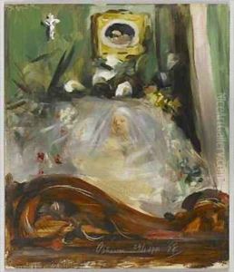 Queen Victoria Lying in State by Emil Fuchs