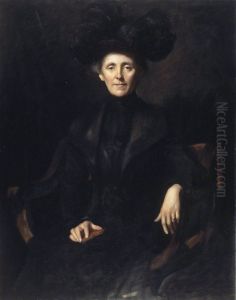 Lady in Black by Emil Fuchs