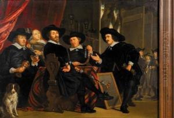 The Chamber Of The Crossbowmen At St. Sebastian In Amsterdam* - view 1