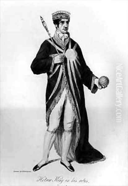 A Hebrew King in his Robes - view 1