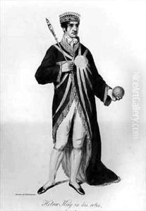 A Hebrew King in his Robes