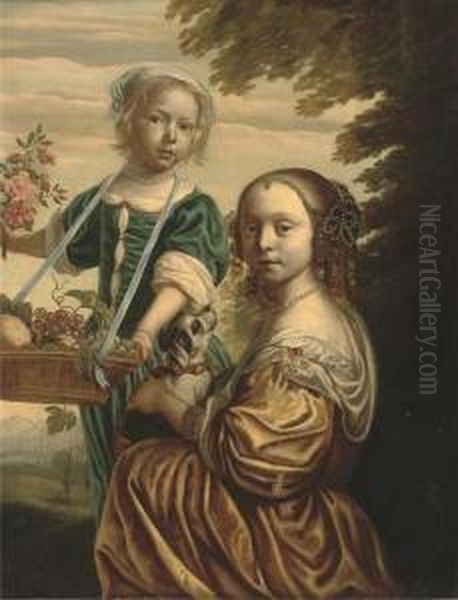 Double Portrait Of Two Girls - view 1