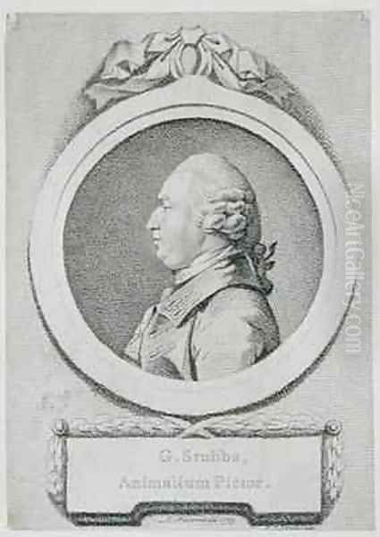 Portrait study of George Stubbs 1724-1806 - view 1