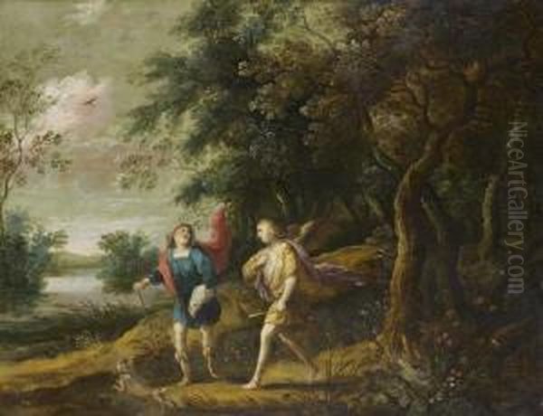 Tobie Et L'ange Raphael - view 1
